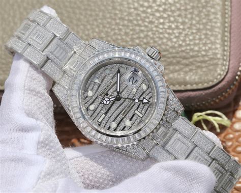 rolex full diamond replica|counterfeit rolex.